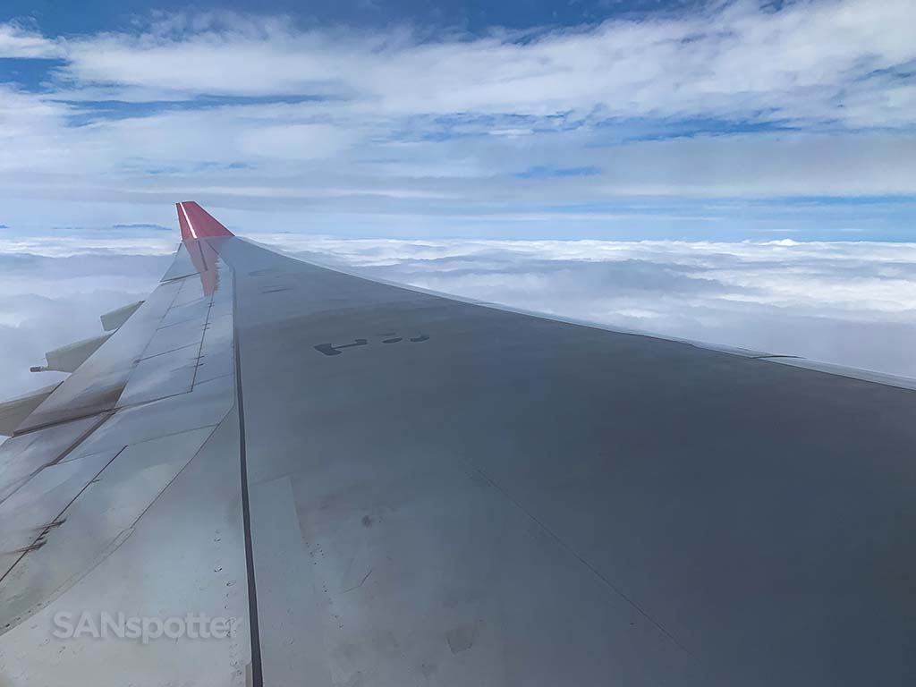 Flying to Shanghai