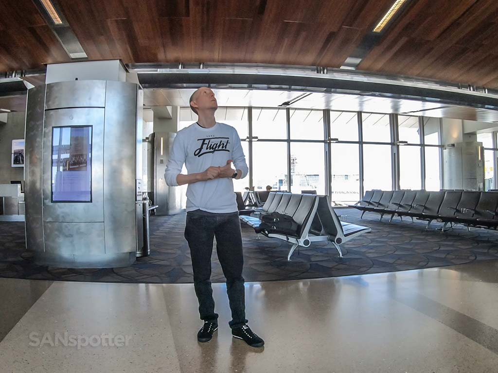 SANspotter selfie lax terminal