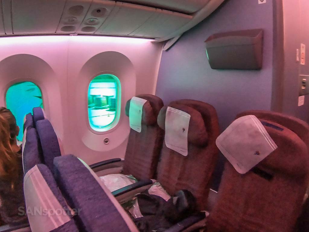 LATAM 787-8 seat 24L