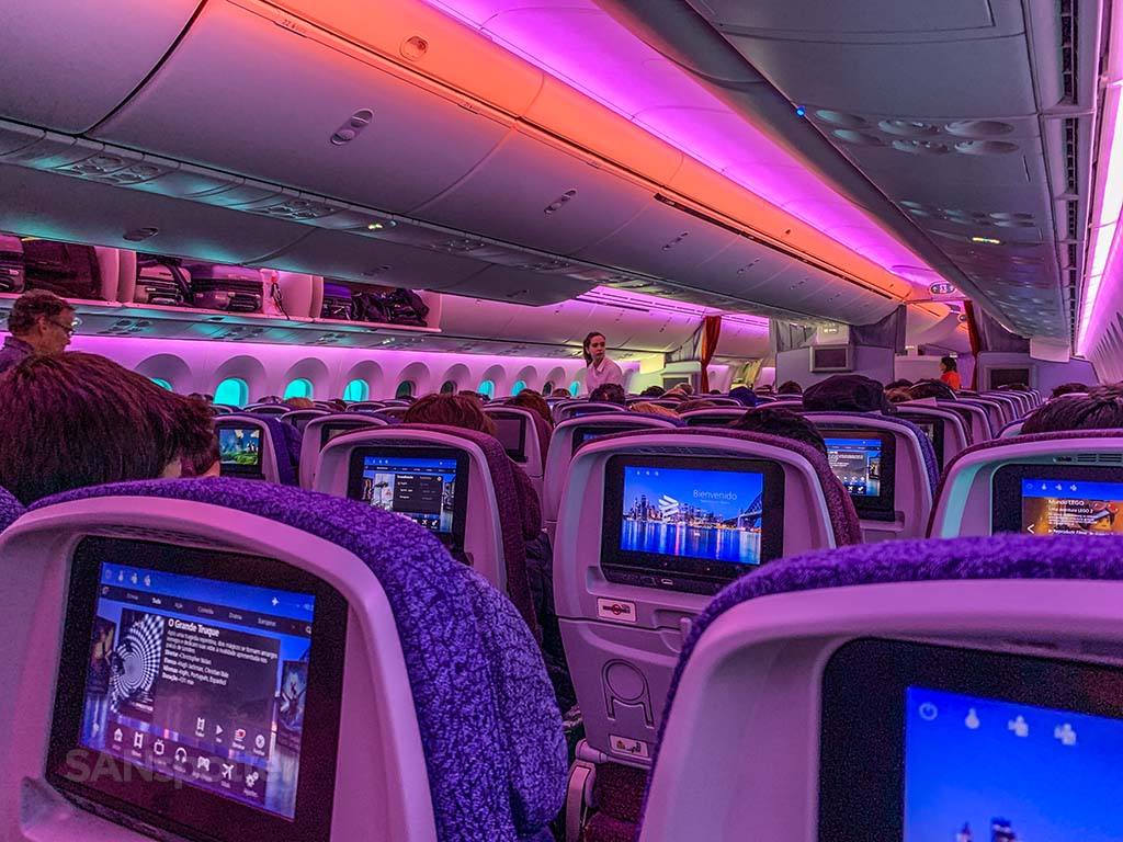 LATAM Airlines review: 787-8 economy class Los Angeles to Santiago – SANspotter