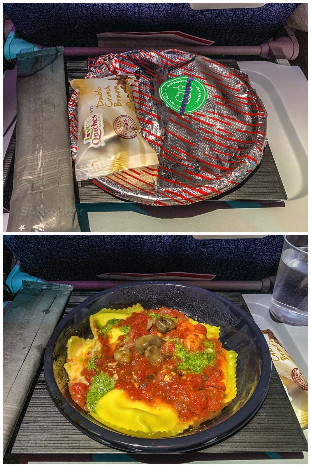 Latam economy class meals