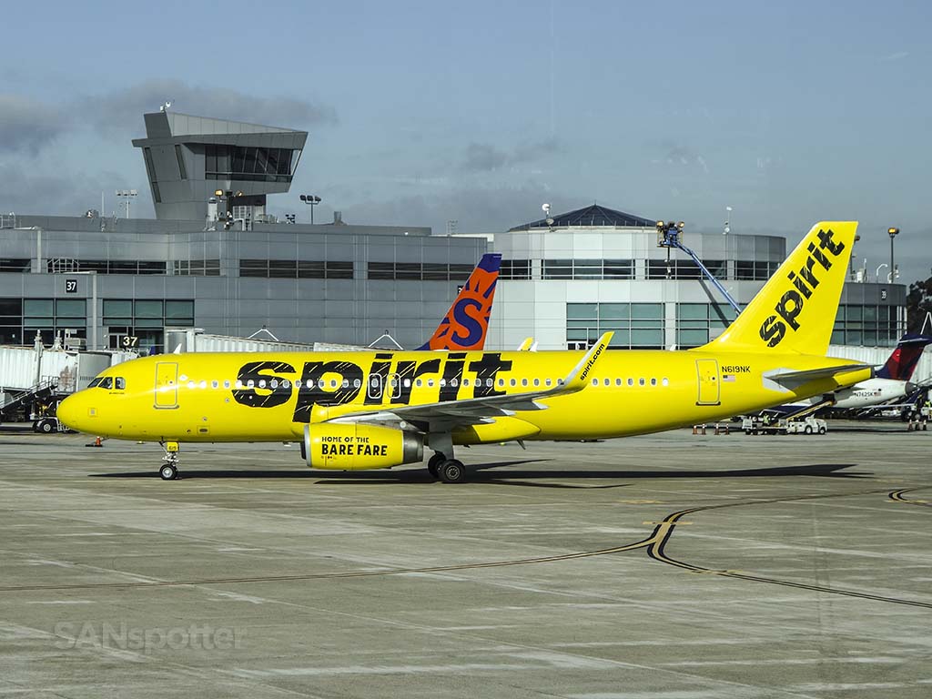 How bad is Spirit Airlines? Not bad enough for me I guess. SANspotter