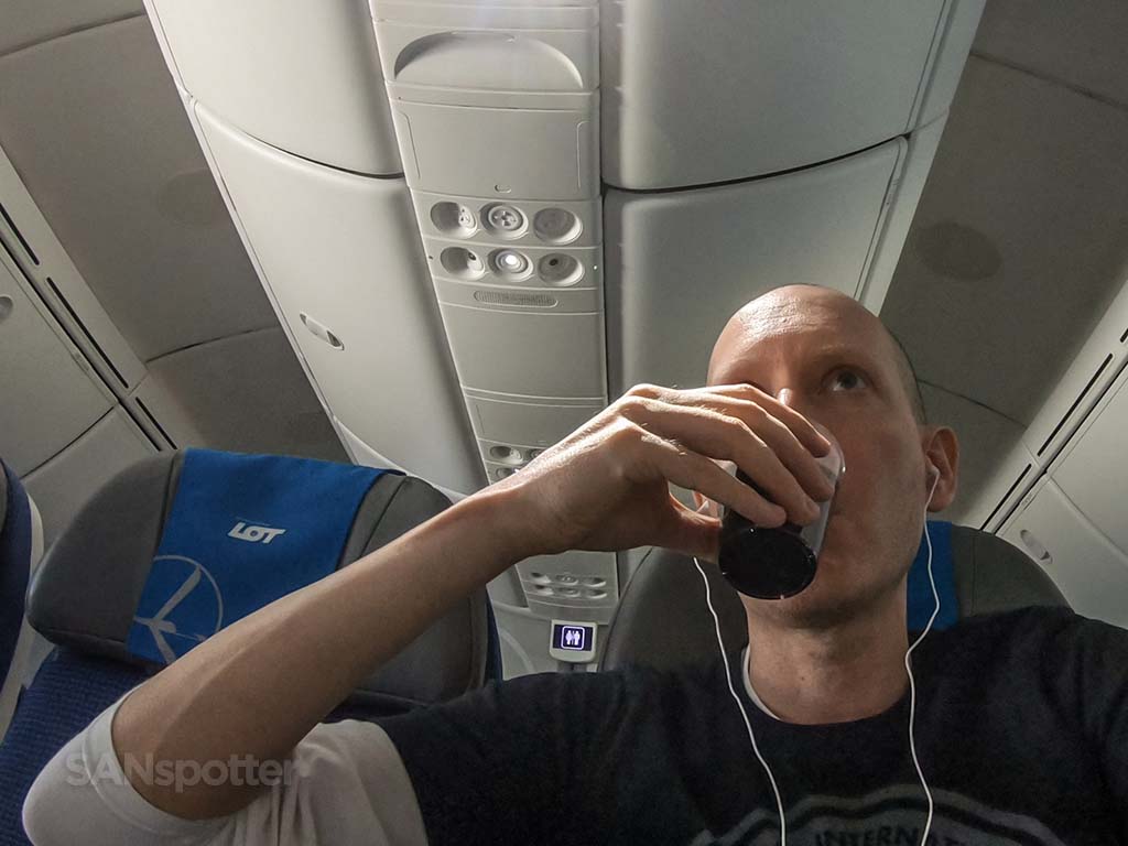 SANspotter-Trinken im Flug