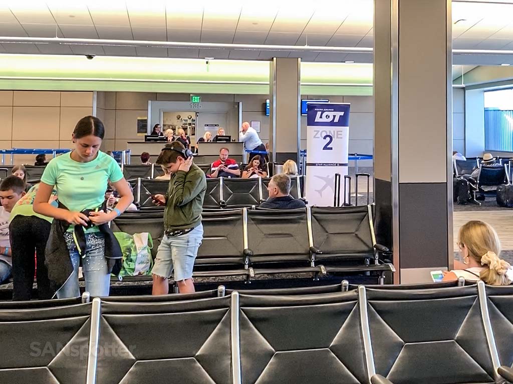 LOT Polish Airlines LAX review