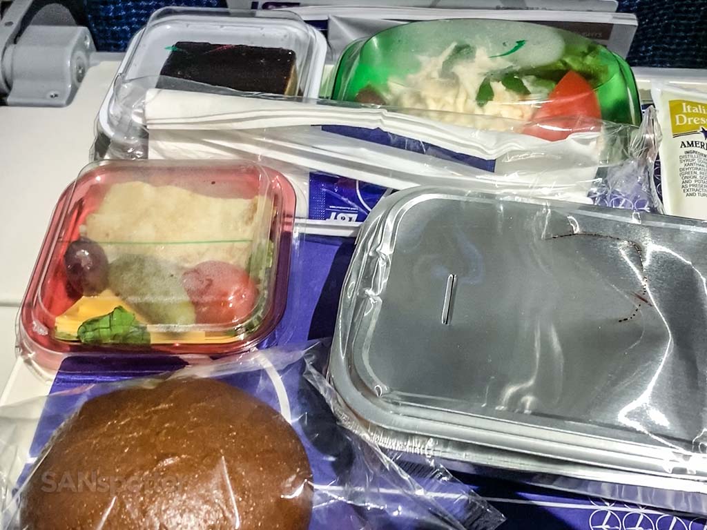 LOT Polish Airlines Mahlzeit