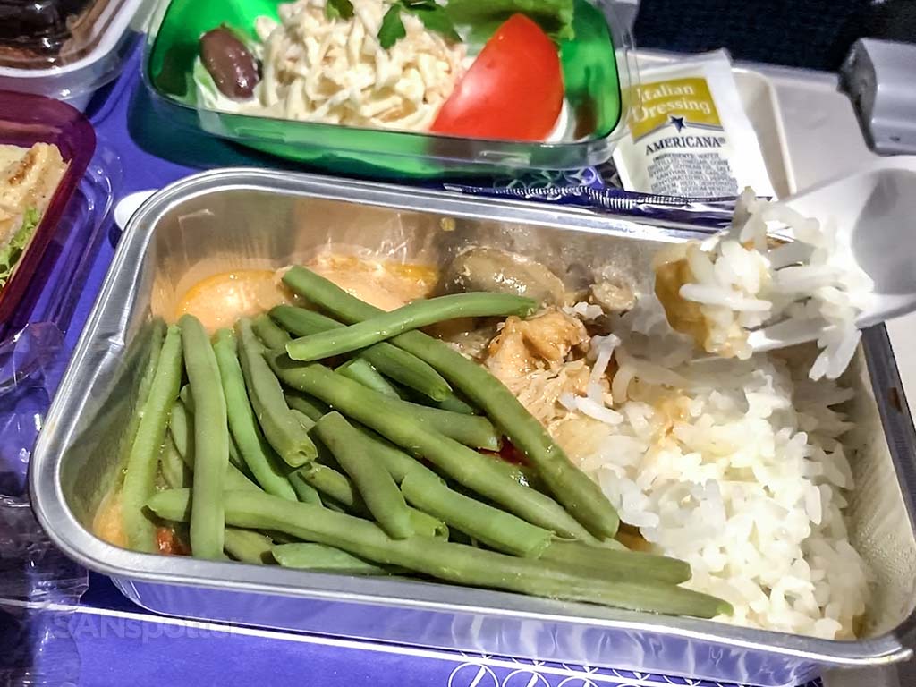LOT Polish Airlines kostenlose Mahlzeit