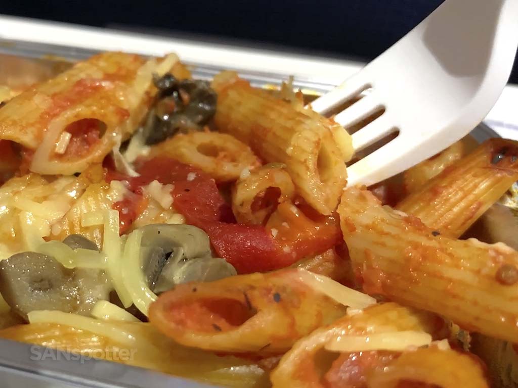 Lot Polish Airlines food pic