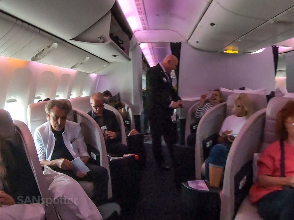 Air New Zealand business class