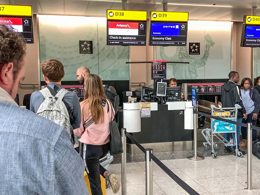 LHR customer service queue
