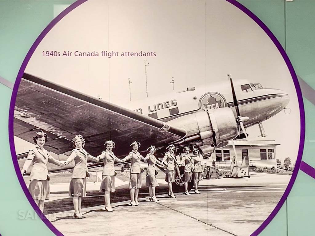 1940s air canada flight attendants