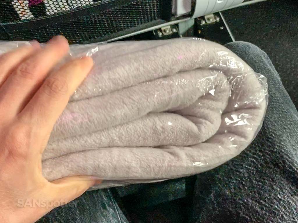 Economy class blanket