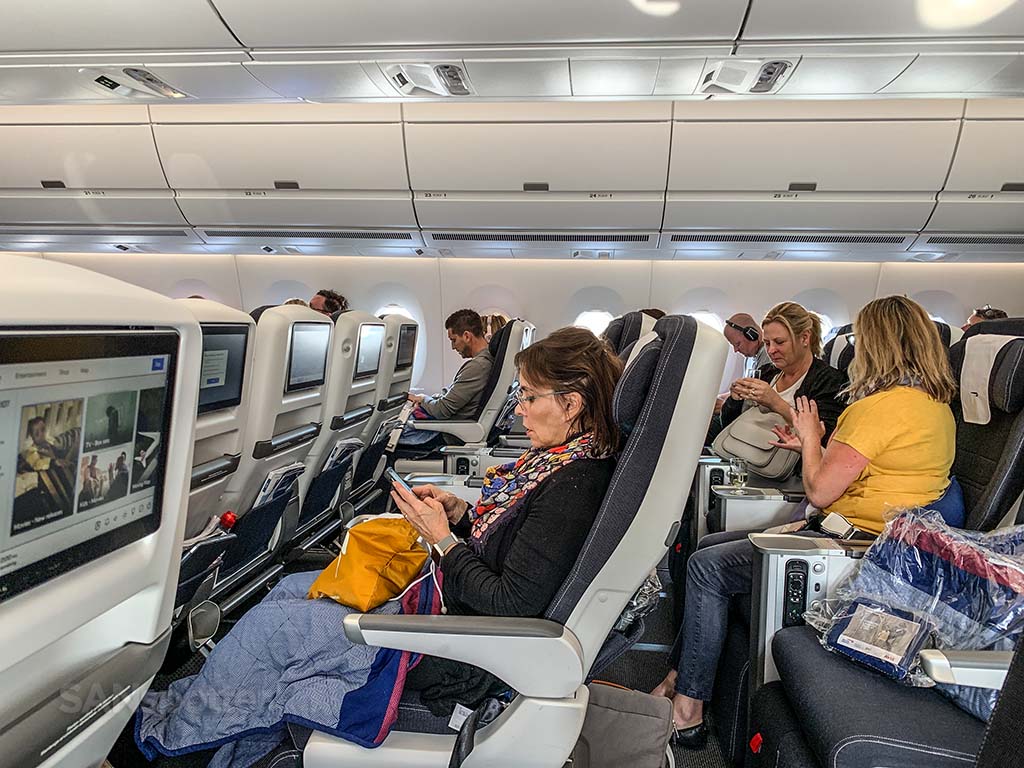 British Airways a350 world traveler plus
