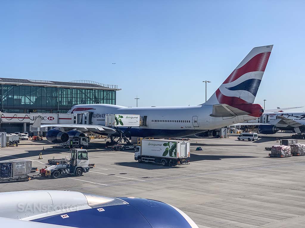 British Airways 747