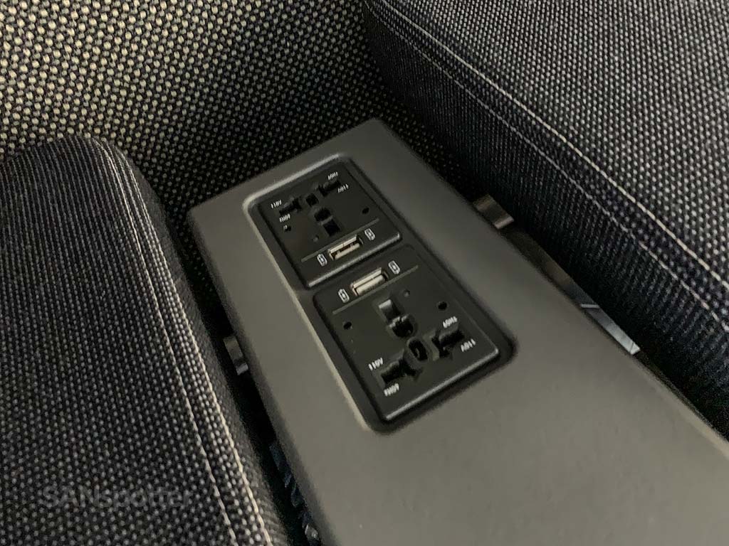 British Airways a350 premium economy power outlets