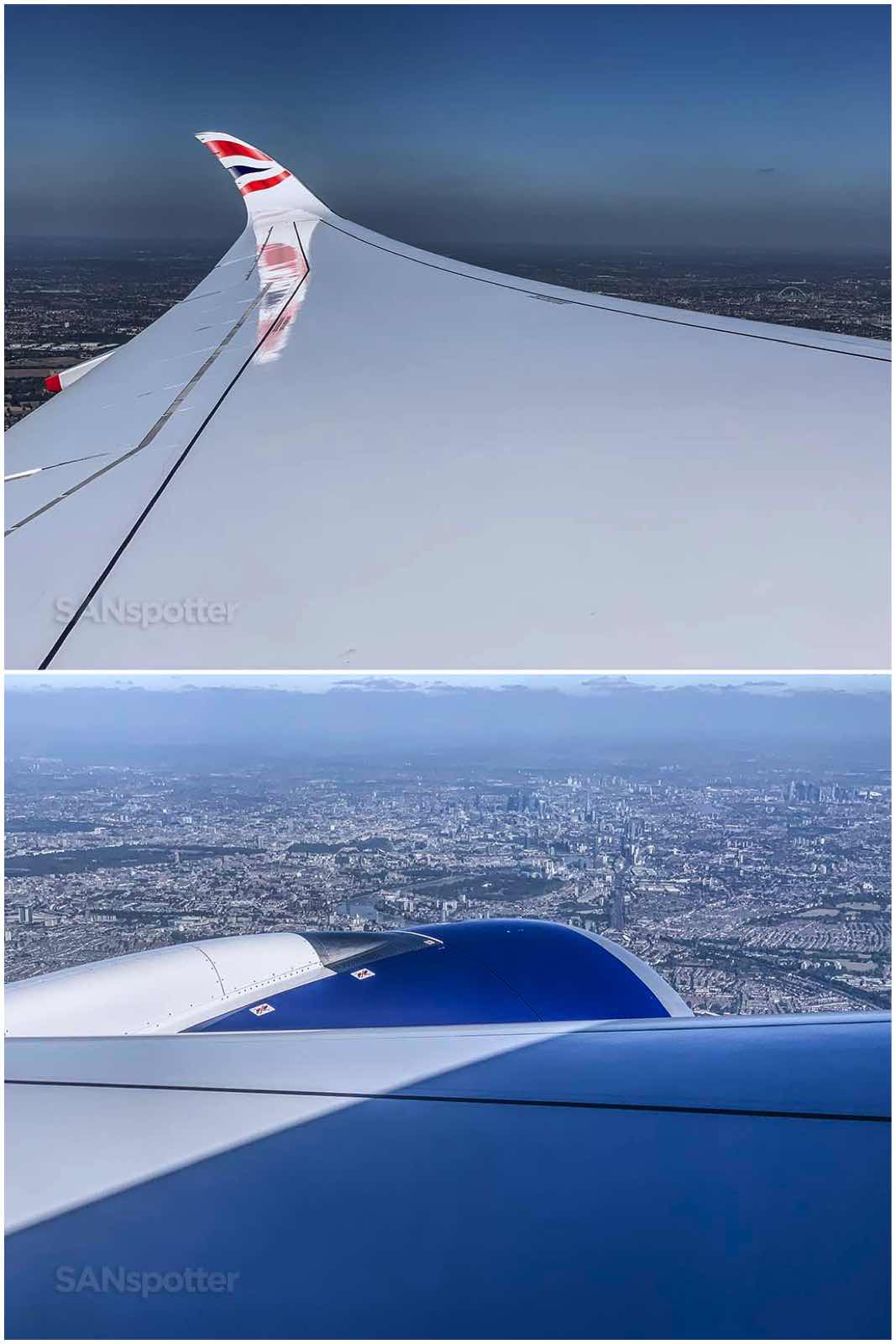 British Airways a350-1000 takeoff