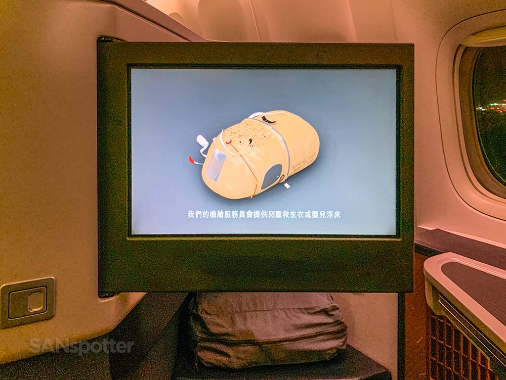 Cathay Pacific safety video