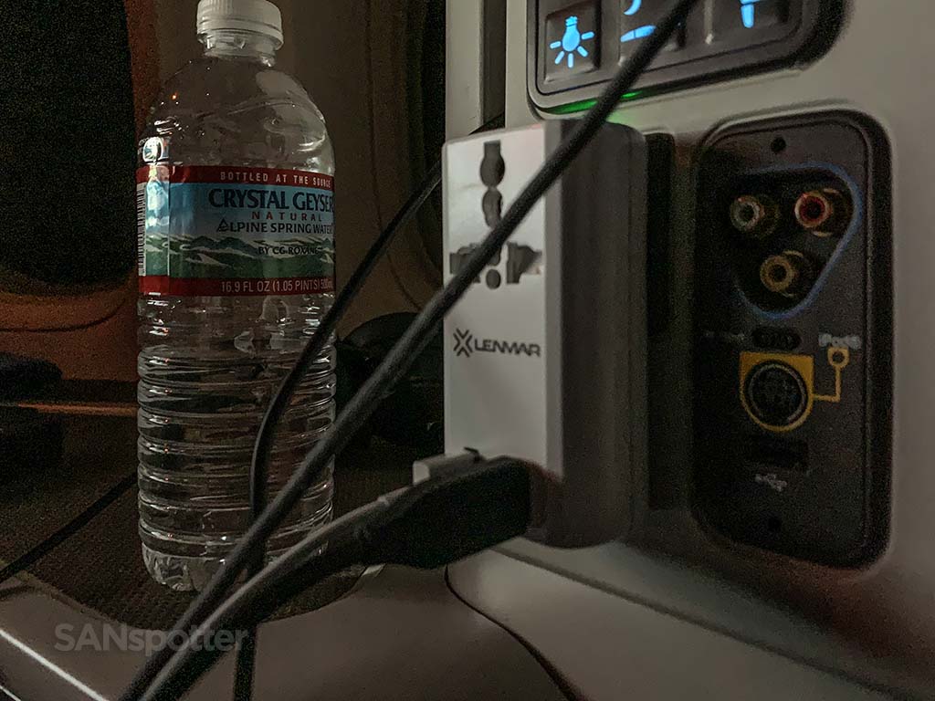 Travel plug adapter Cathay Pacific
