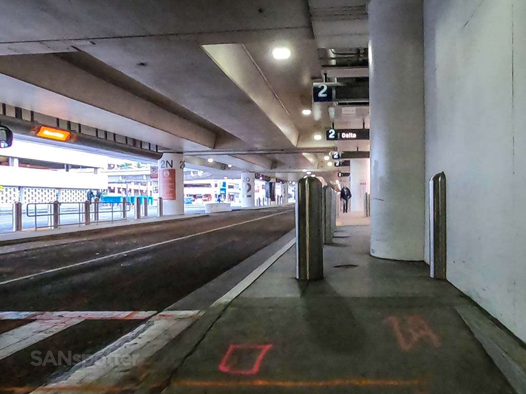 LAX arrivals level