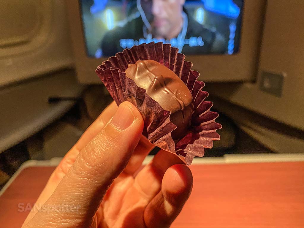 after dinner chocolate china eastern airlines
