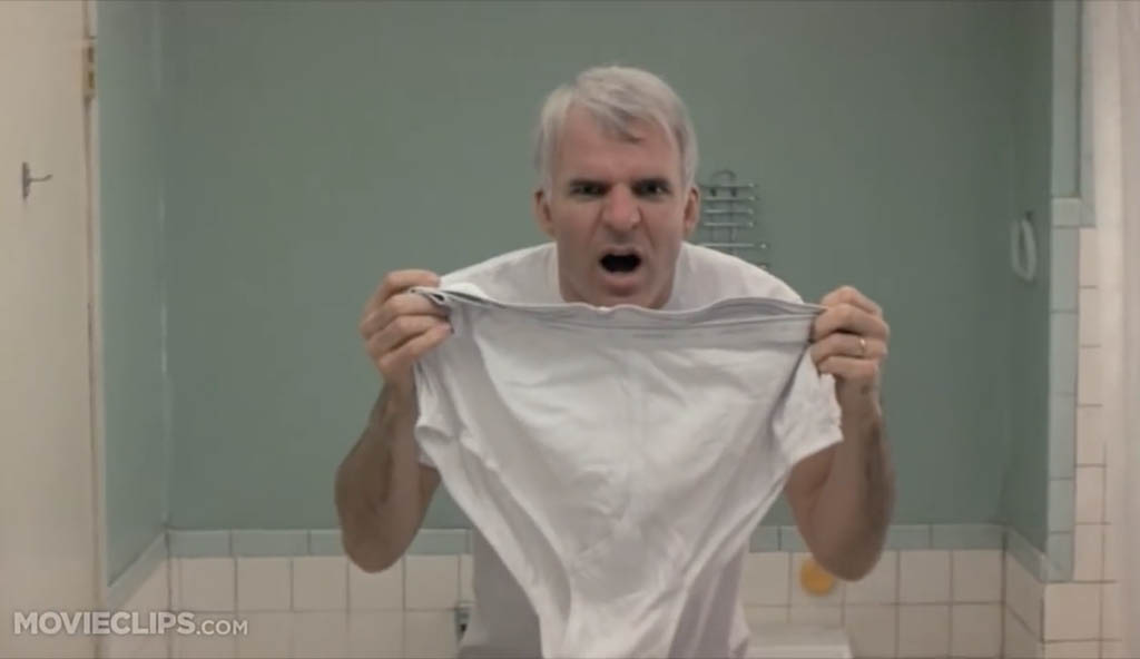 Planes trains and automobiles dirty underwear