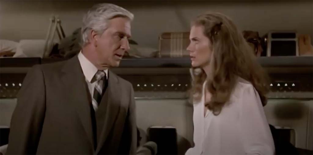 Airplane it’s a big building with patients movie quote