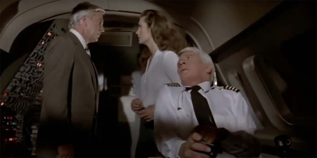 Airplane uncontrollable flatulence movie quote