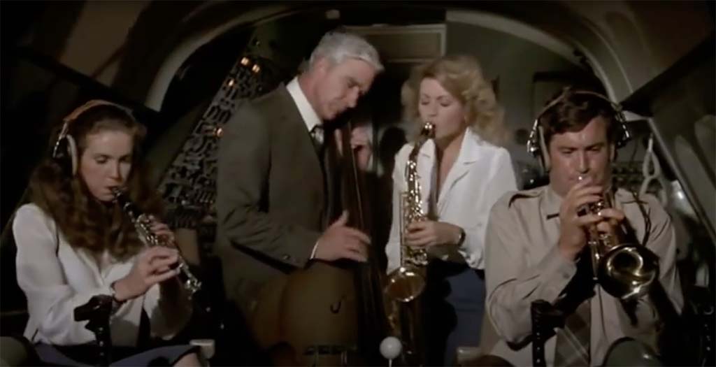 Airplane they’re on instruments movie quote