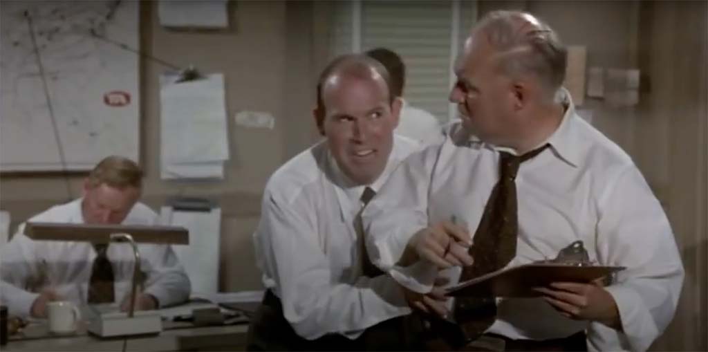 Airplane Leon’s getting larger movie quote