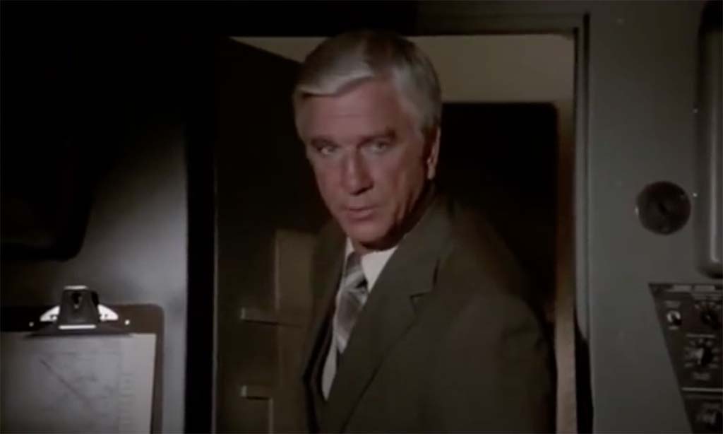 Airplane just want to tell you both good luck movie quote