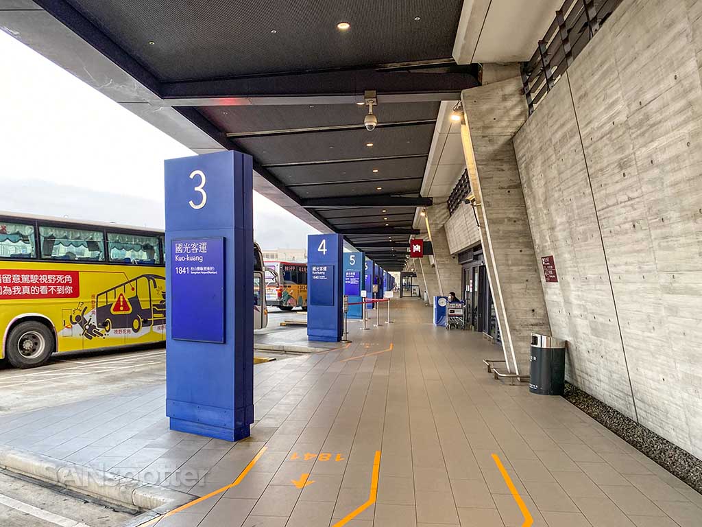 TPE airport departures entrance
