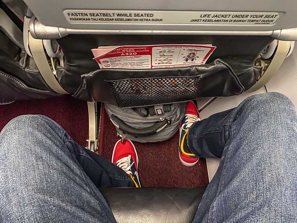 AirAsia Hot Seat leg room