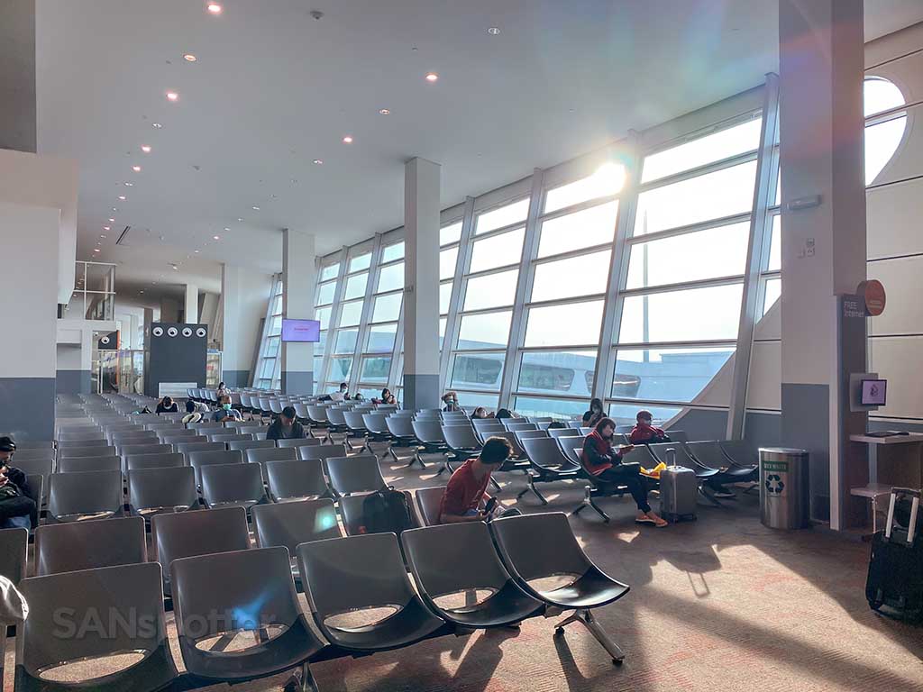 theater style seating Kuala Lumpur airport