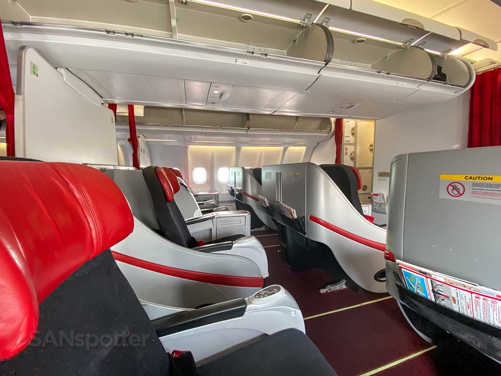 AirAsia X Premium Flatbed cabin