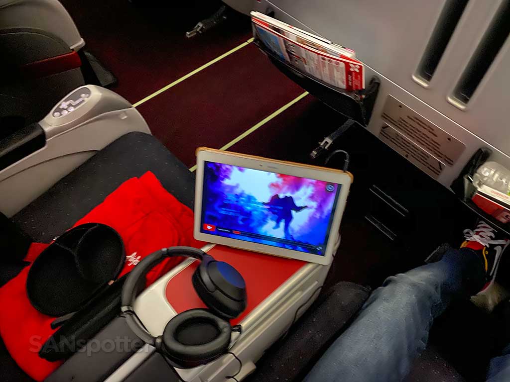 AirAsia X Premium Flatbed comfort
