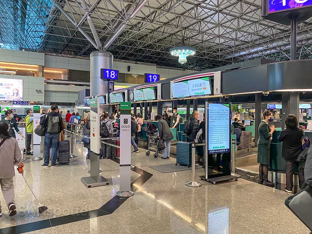 Flight Information- Check-in Information - EVA Air