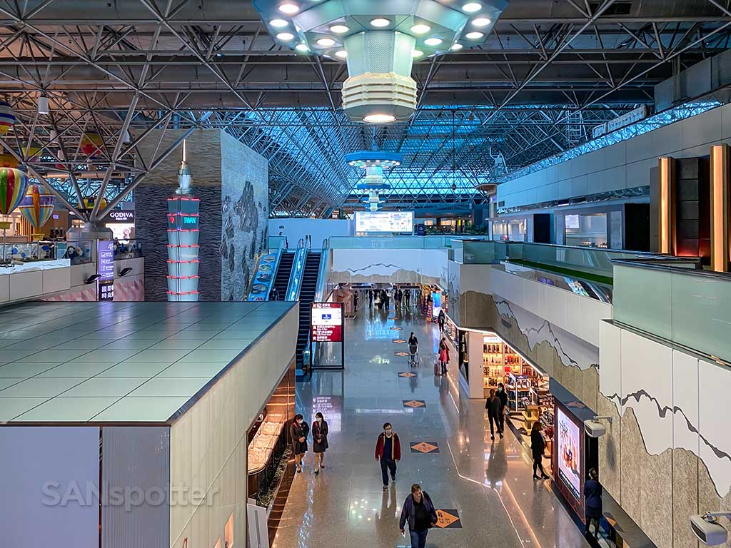 TPE airport interior