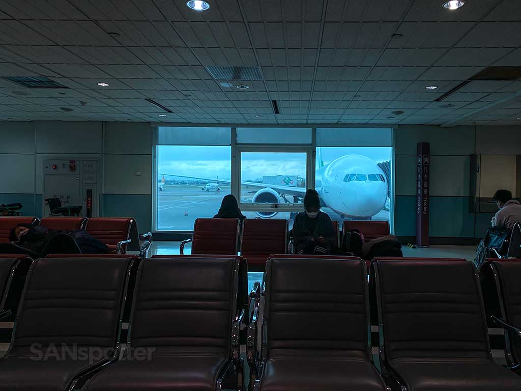 TPE portão do aeroporto