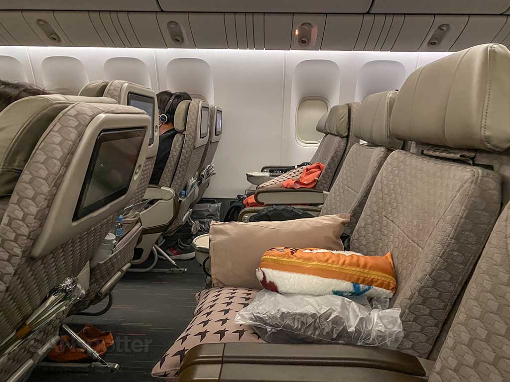 EVA Air Premium Economy seats 777-300