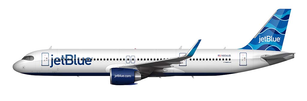 JetBlue A321LR livery
