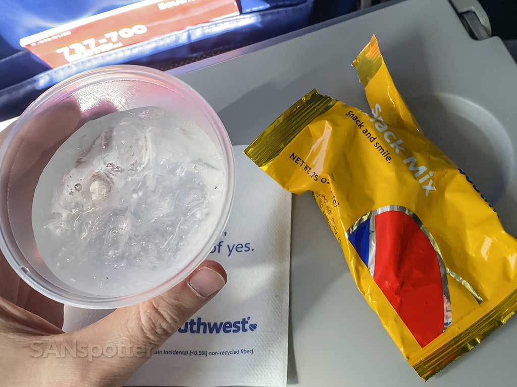 limited snack Southwest Airlines