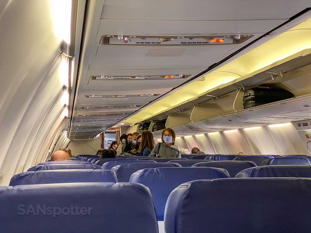 PHX to SFO on a well-used (uh, “mature”) Southwest 737-700
