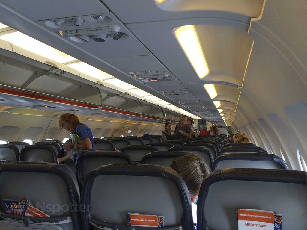 Allegiant Air A319 seats