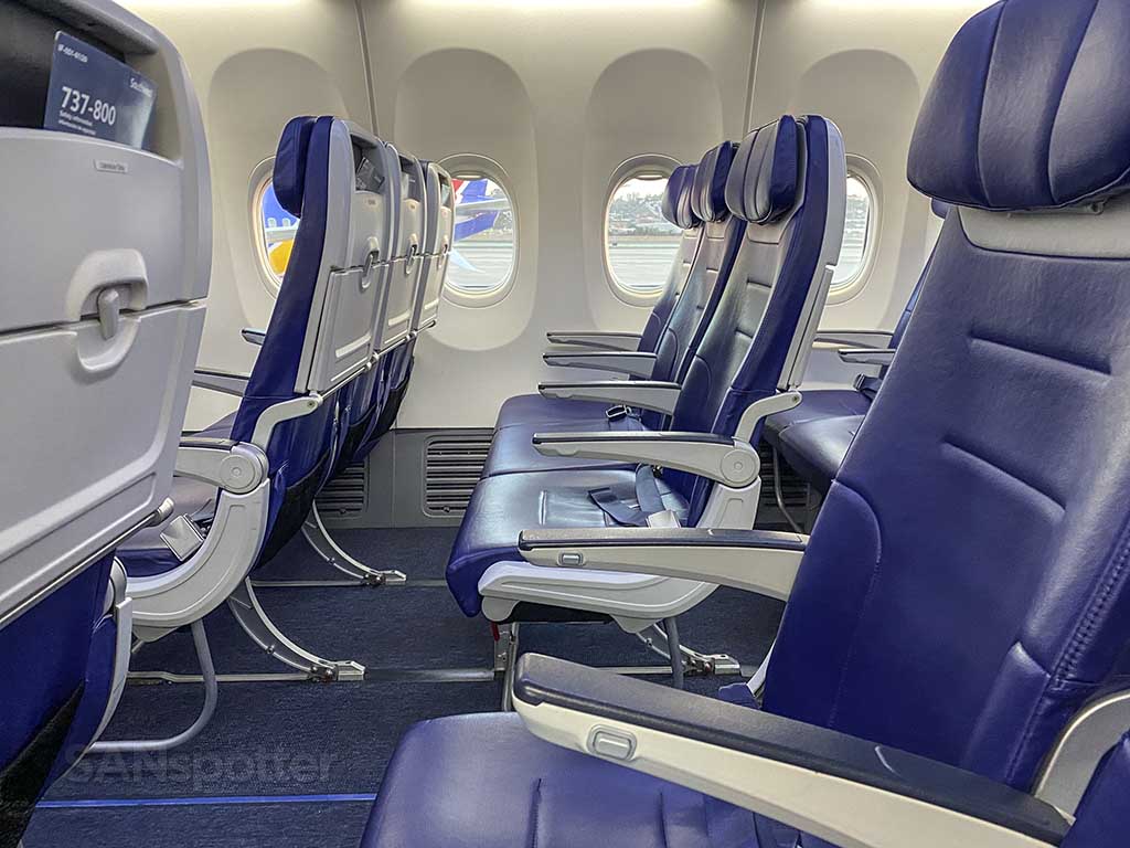 newest Southwest Airlines interior