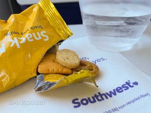 Southwest Airlines snack mix bag
