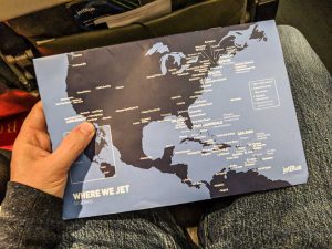 JetBlue destination map
