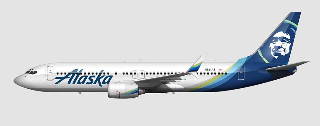 Alaska Airlines livery