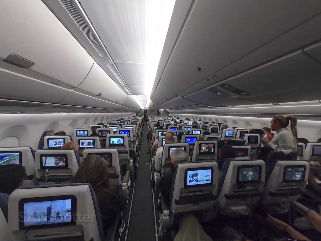 British Airways A350 economy class