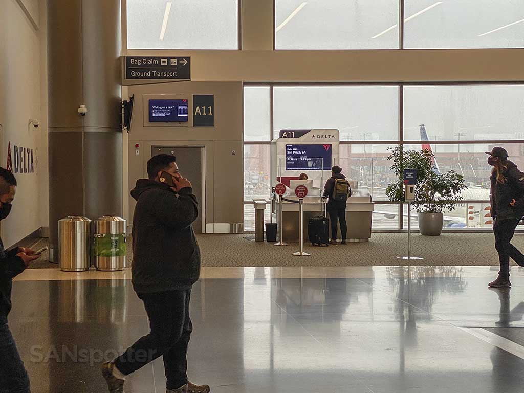 people in airport