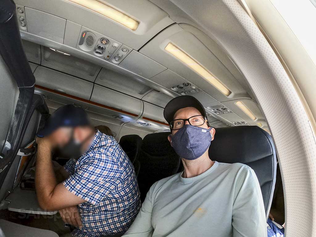 SANspotter flying Allegiant Air
