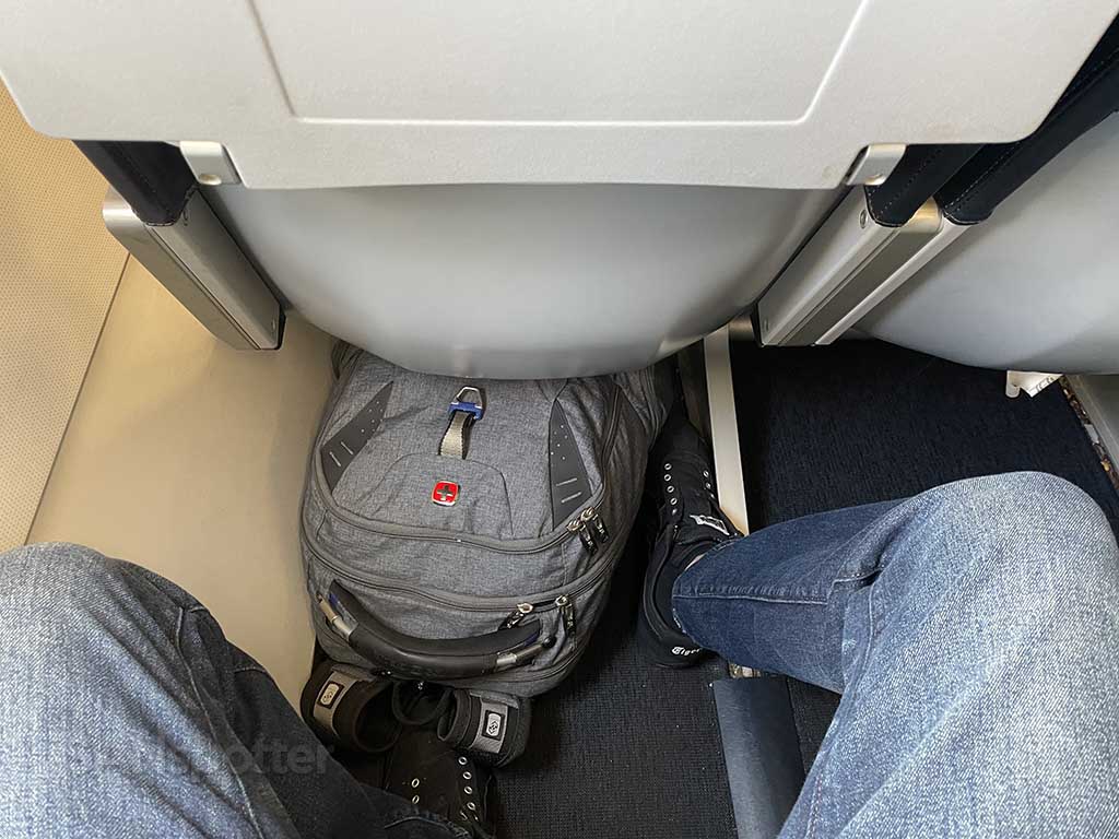 Small allegiant air seats